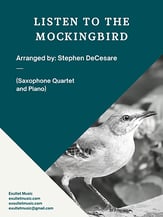 Listen To The Mockingbird: Saxophone Quartet and Piano P.O.D. cover
